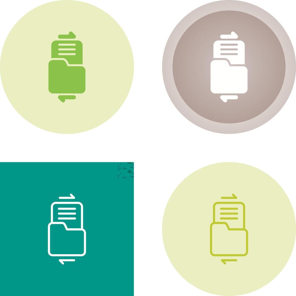 File Sharing Vector Icon