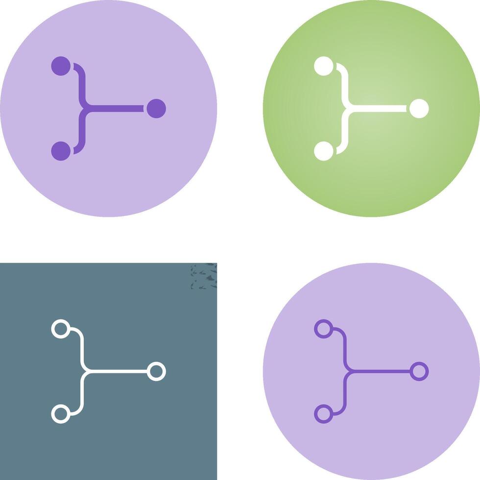 Convergence Vector Icon