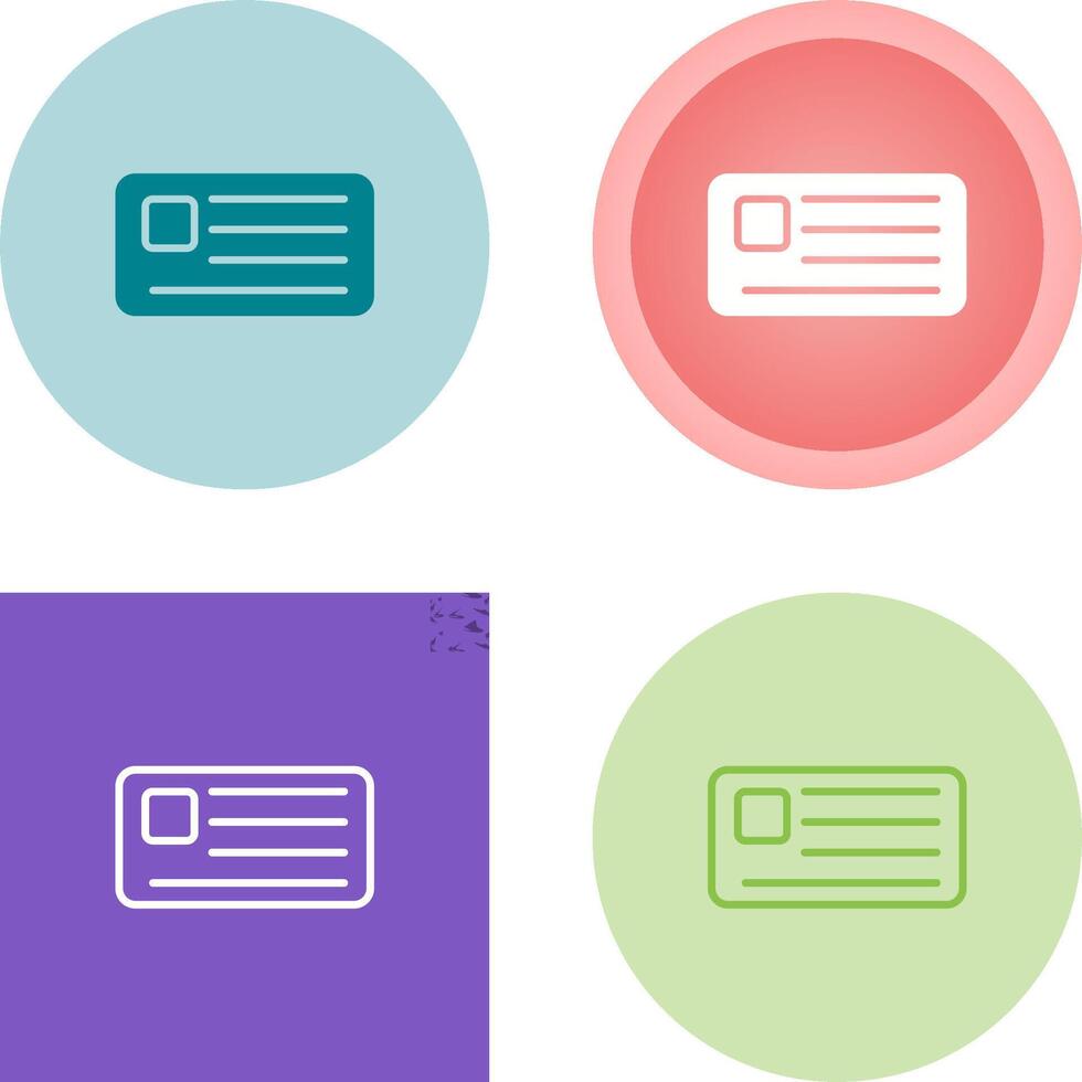 Letter Vector Icon