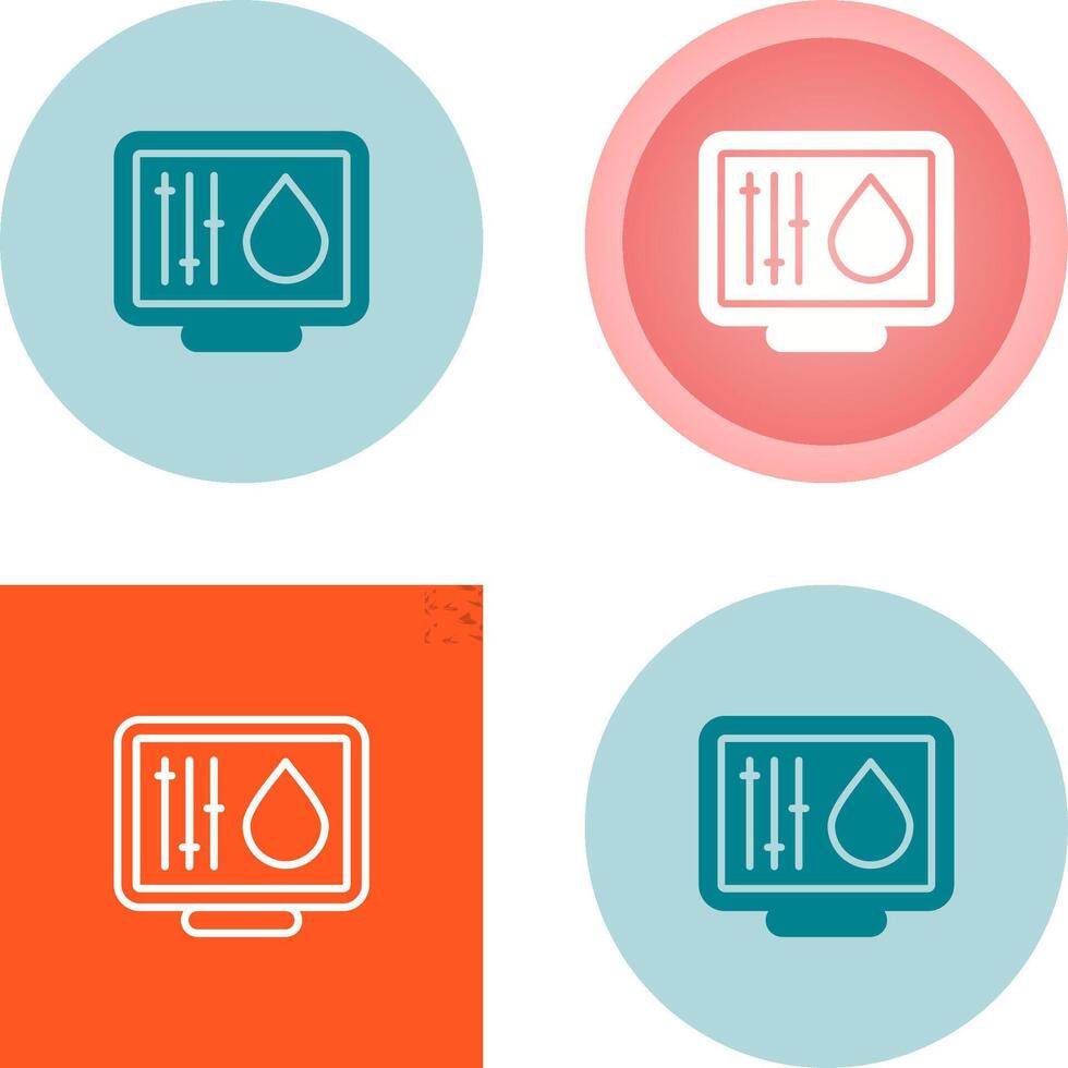 Desktop Computer Vector Icon