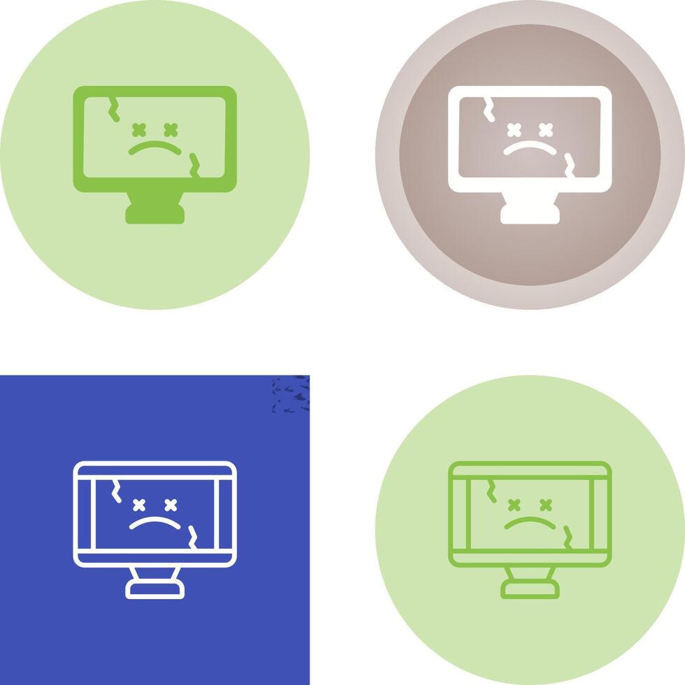 Computer Vector Icon