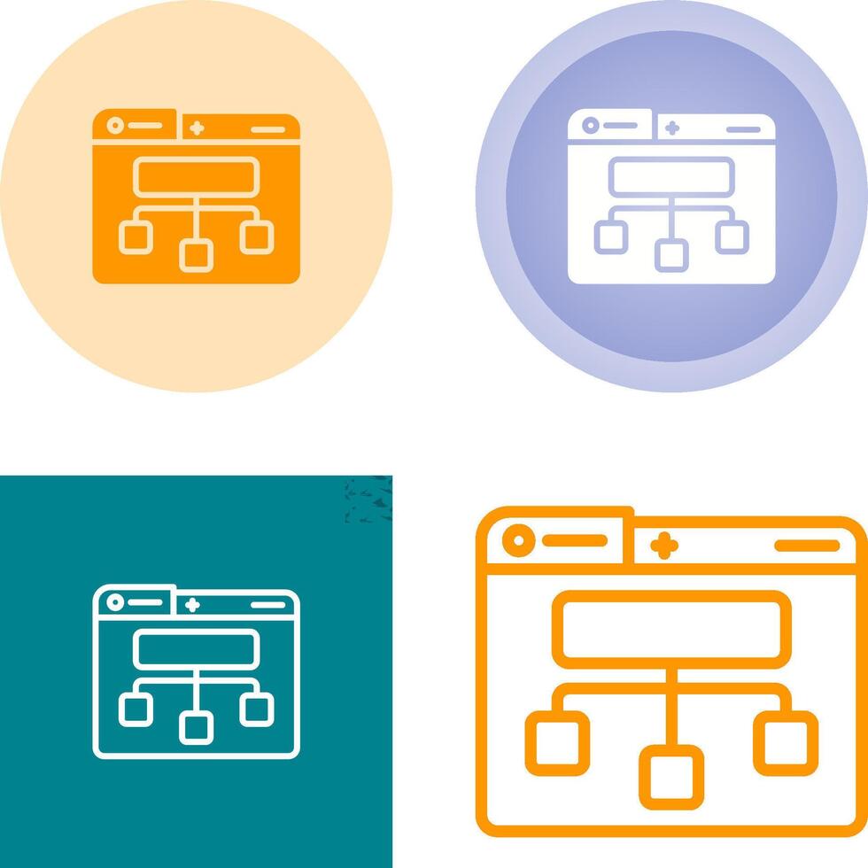 sitio mapa vector icono