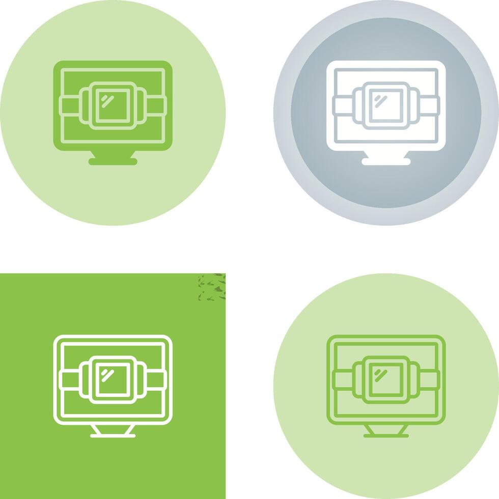 Desktop Vector Icon