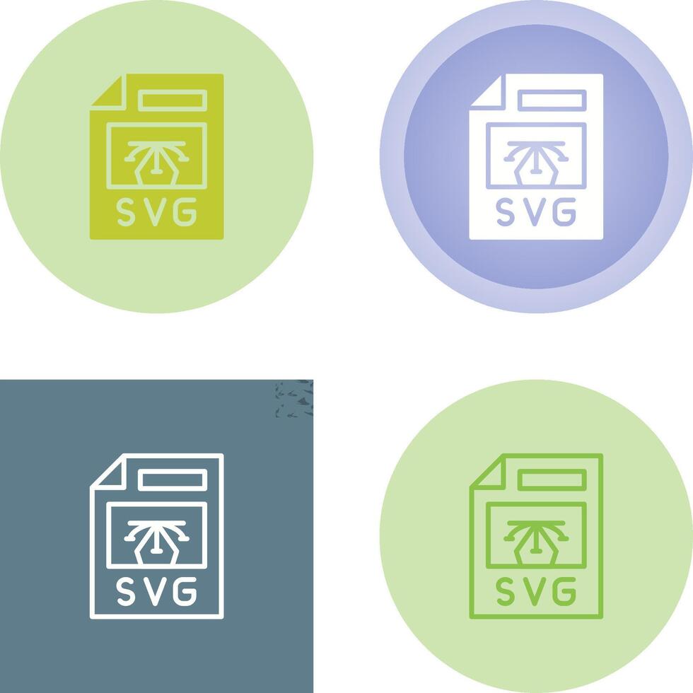 Svg File Vector Icon