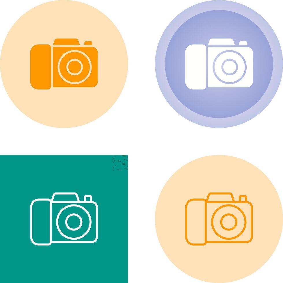 DSLR Camera Vector Icon