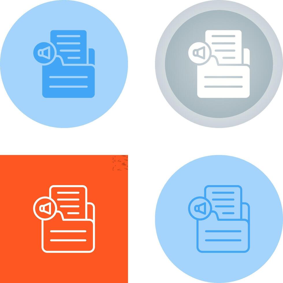Document Insert Audio Vector Icon