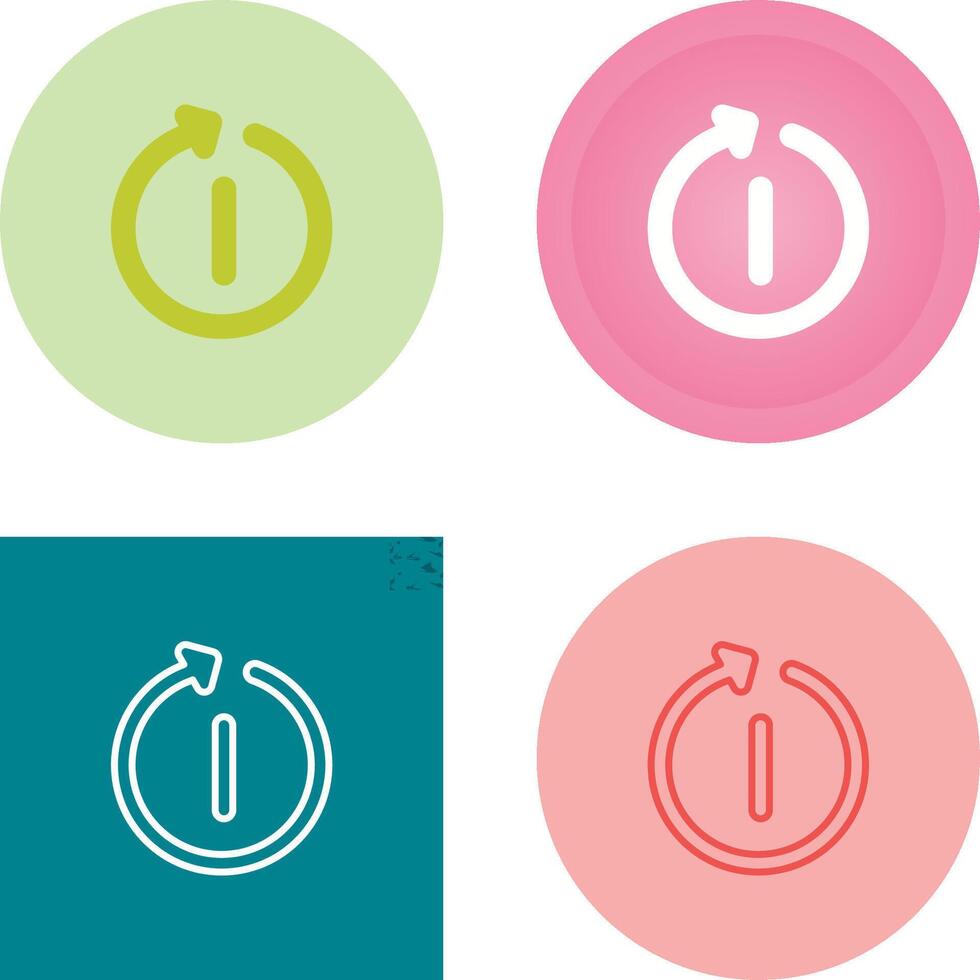 Restart Vector Icon