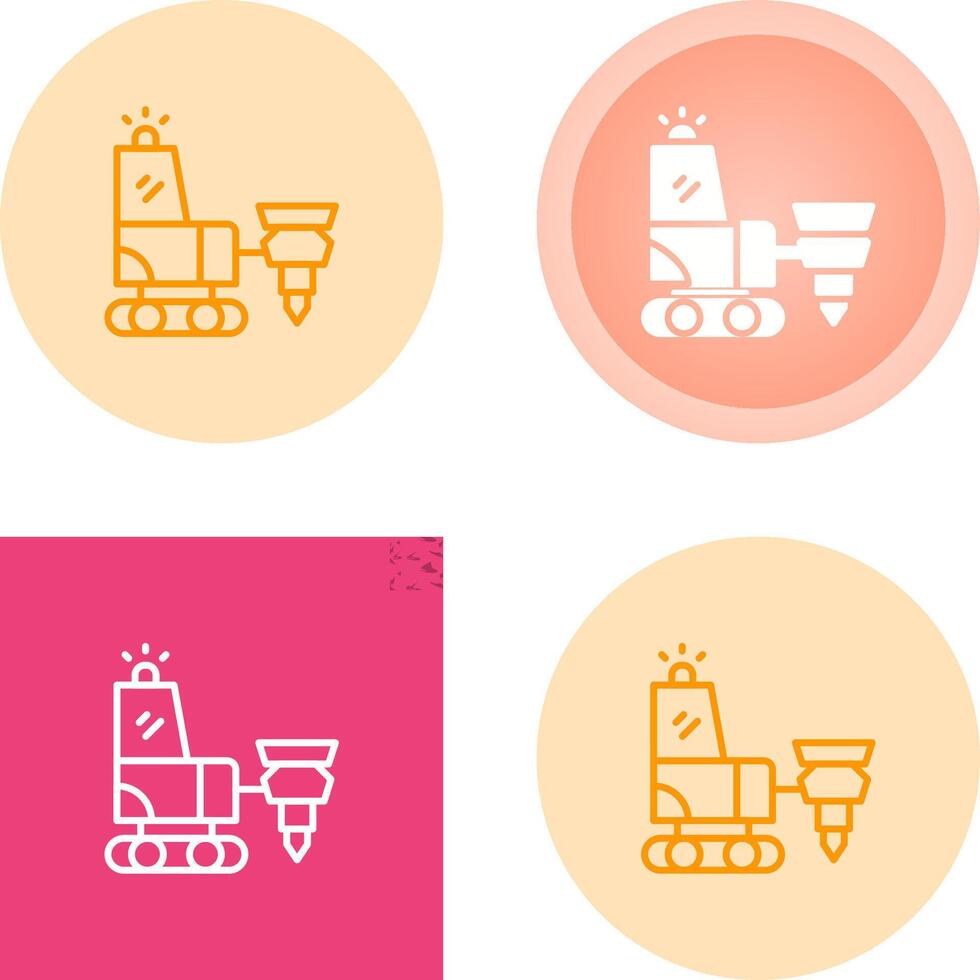 Drilling Machine Vector Icon