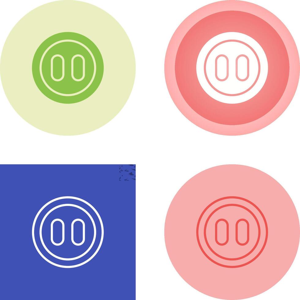 Pause Vector Icon