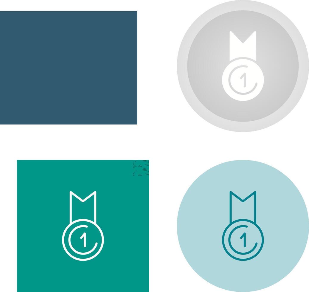 First Place Vector Icon