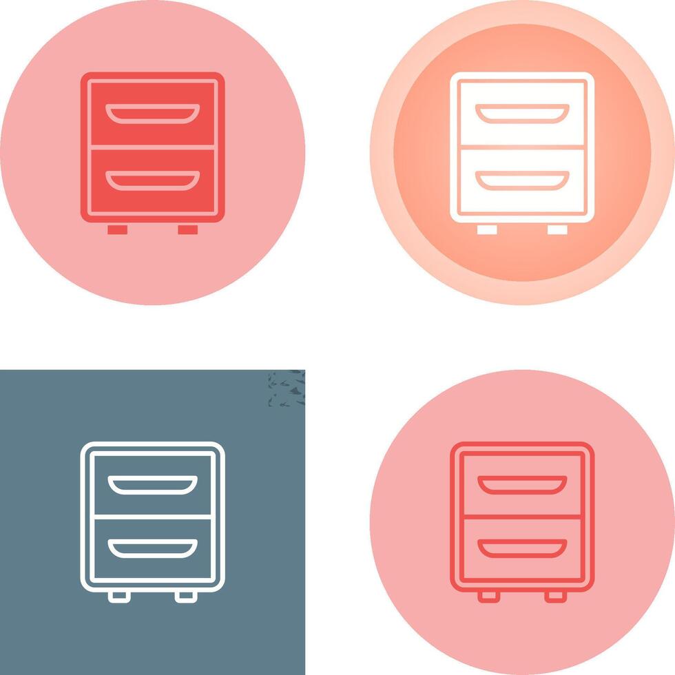 File Cabinet Vector Icon