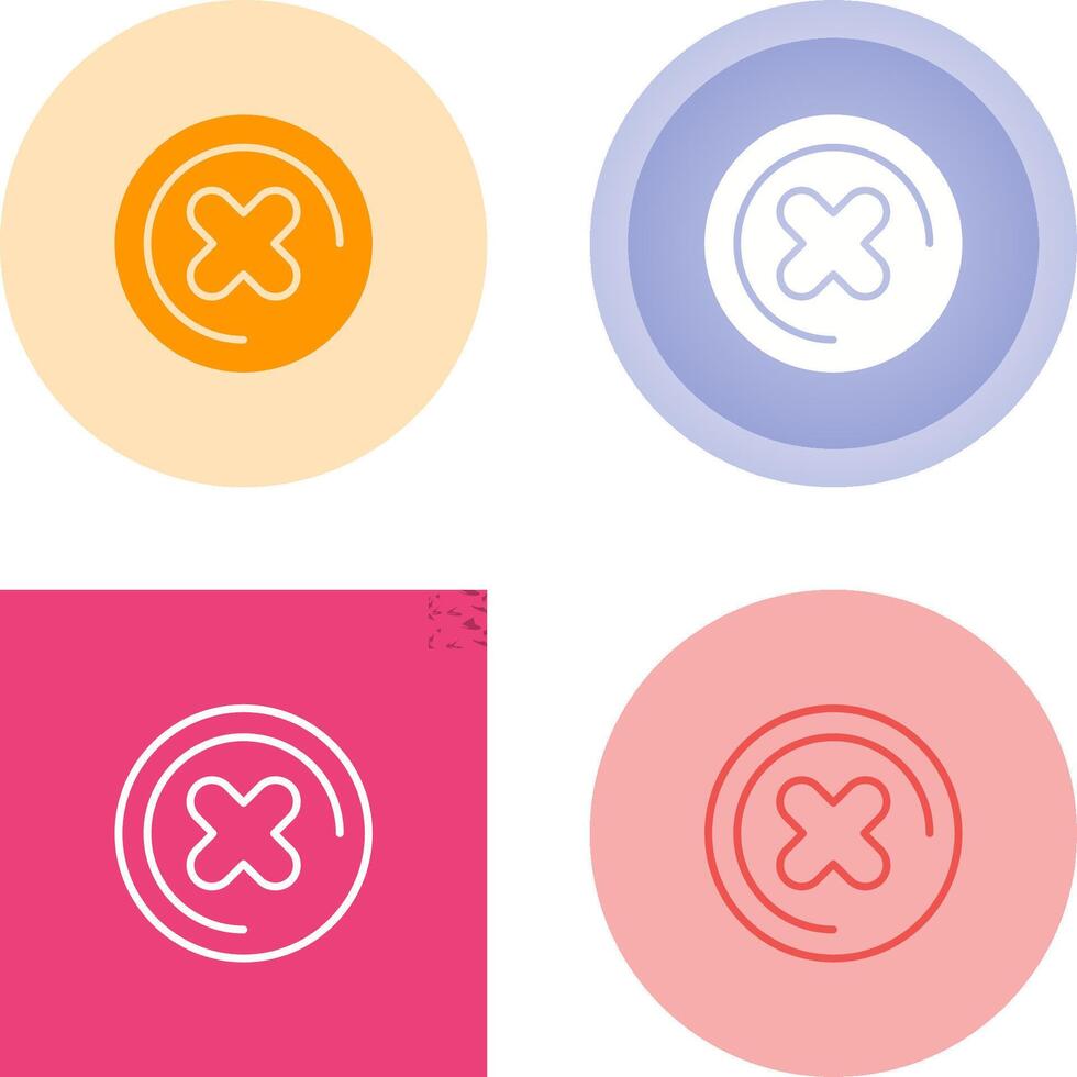 Cross Vector Icon