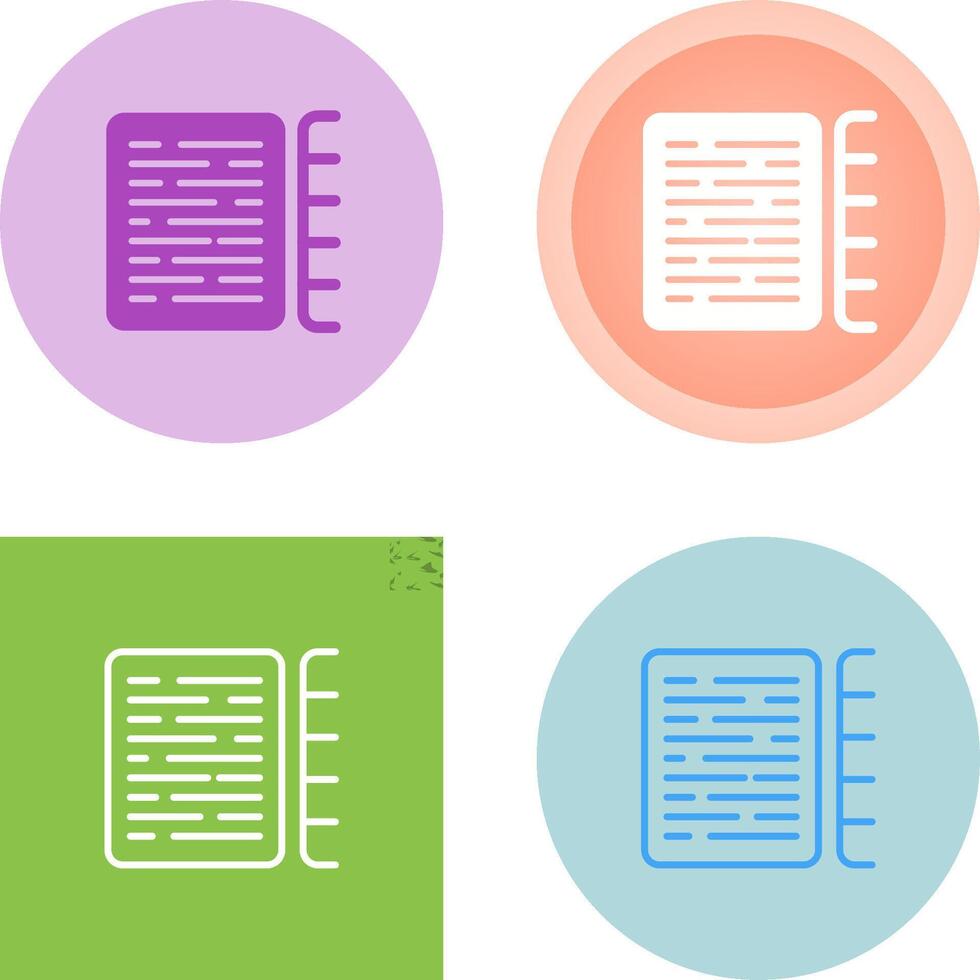 Document Indexing Vector Icon