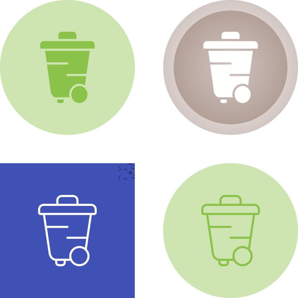 Trash Can Vector Icon