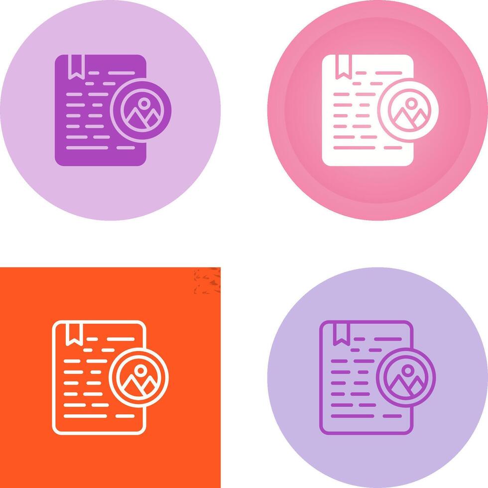 Document Thumbnail Vector Icon