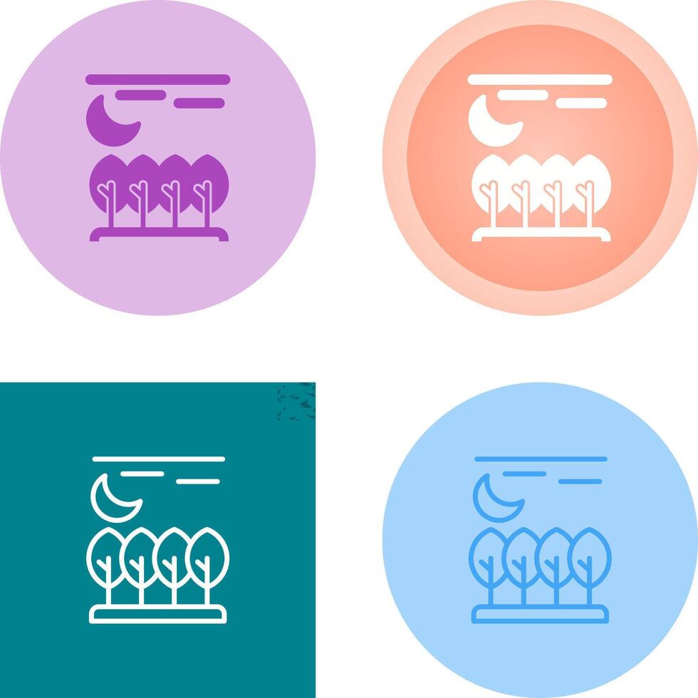 Forest Vector Icon