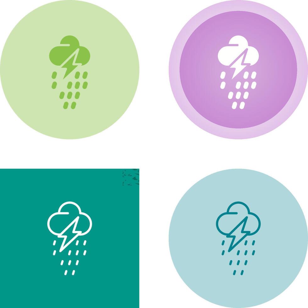 Storm Vector Icon