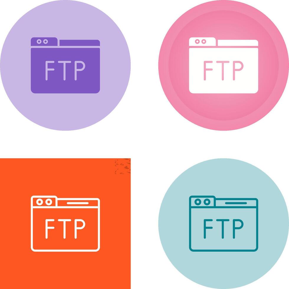 Ftp Vector Icon