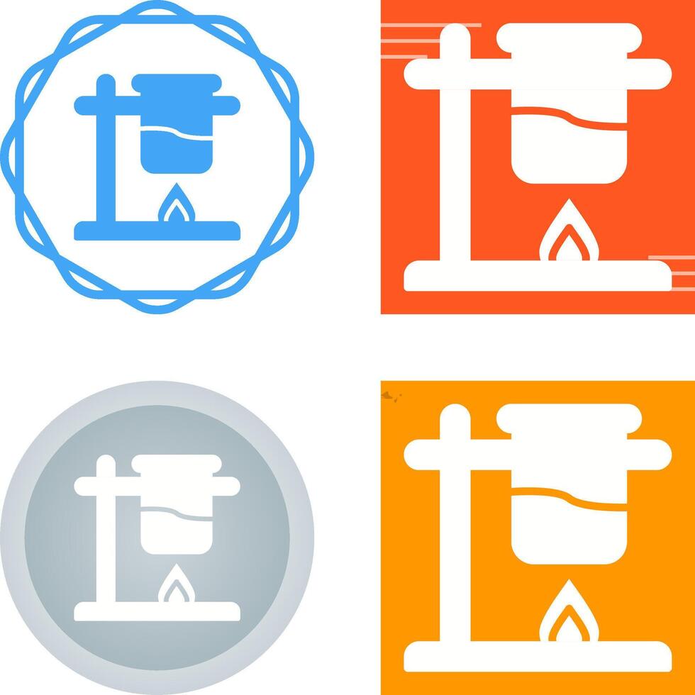 Bunsen Burner Vector Icon
