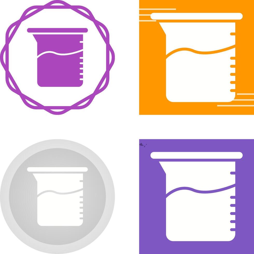 Beaker Vector Icon