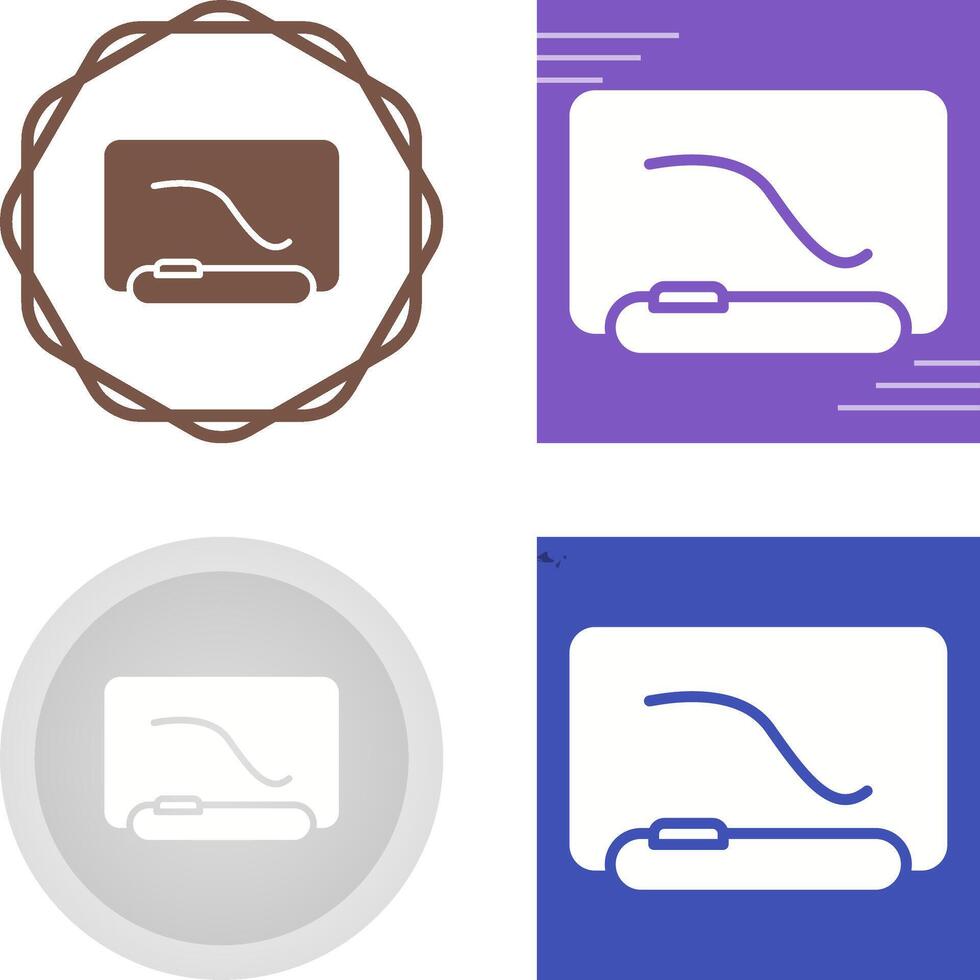 Interactive Whiteboard Vector Icon