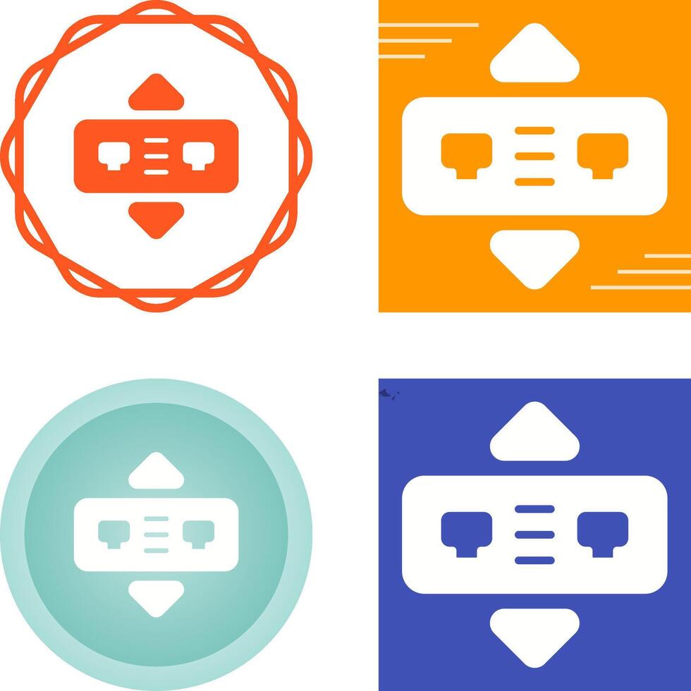 Network Bridge Vector Icon