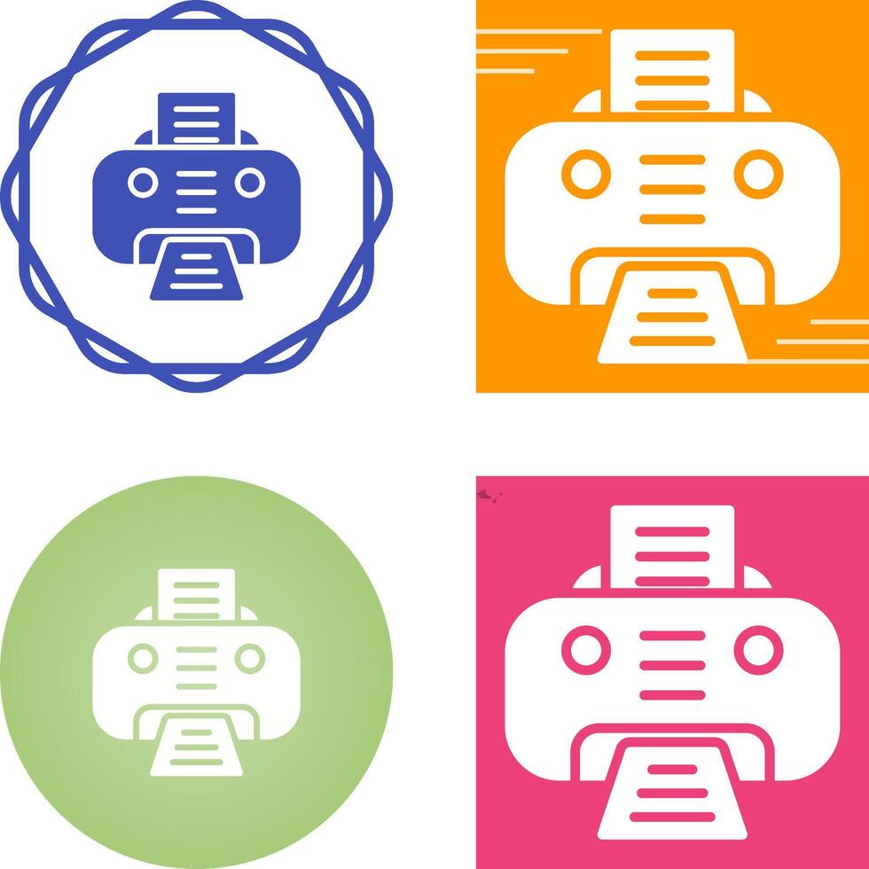 Printer Vector Icon