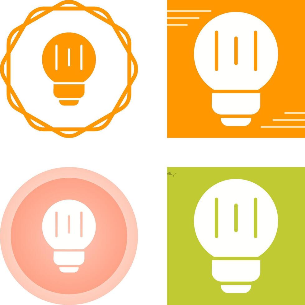 Led Bulb Vector Icon
