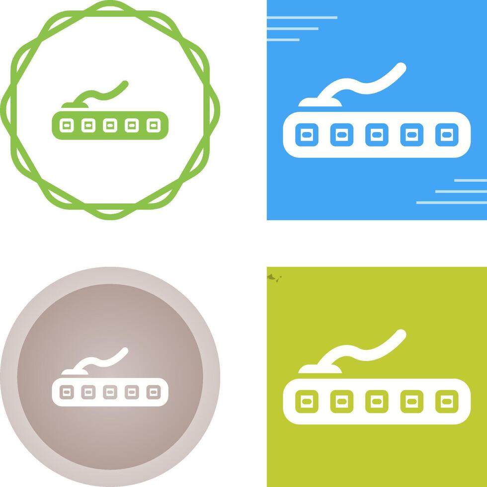 Wi-Fi Enabled LED Strip Vector Icon