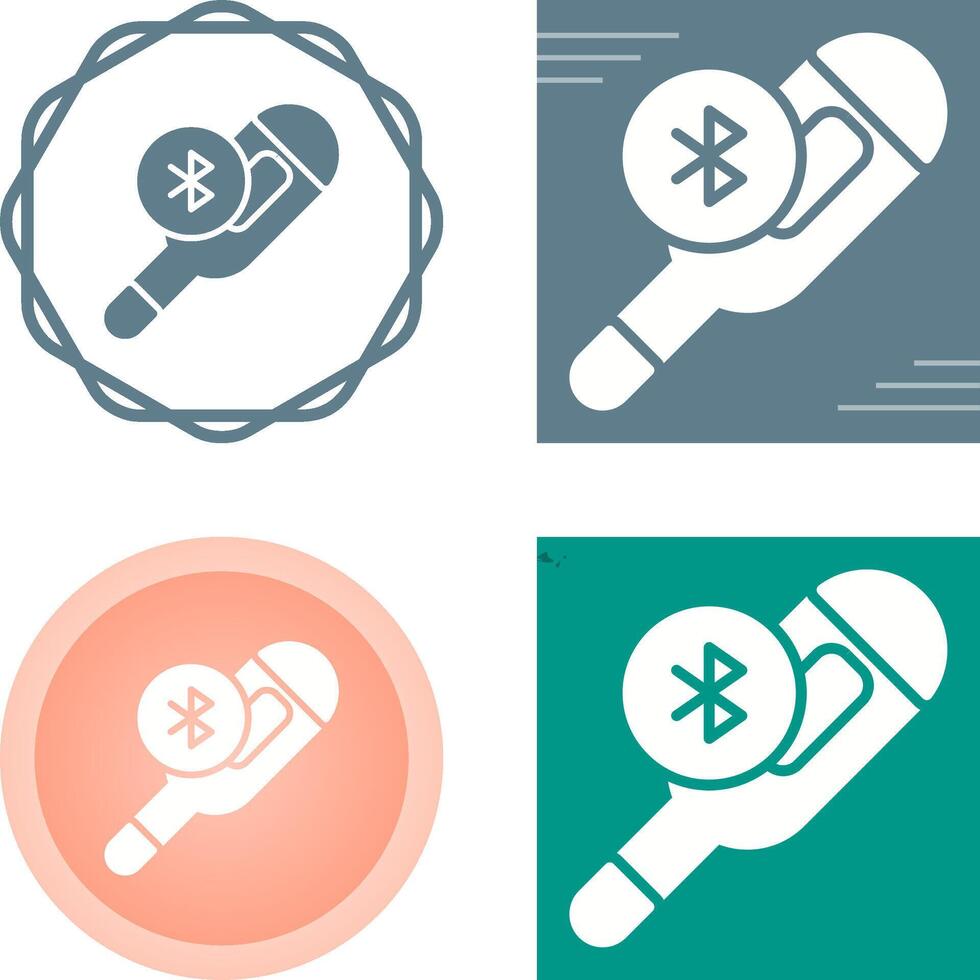 Bluetooth Thermometer Vector Icon