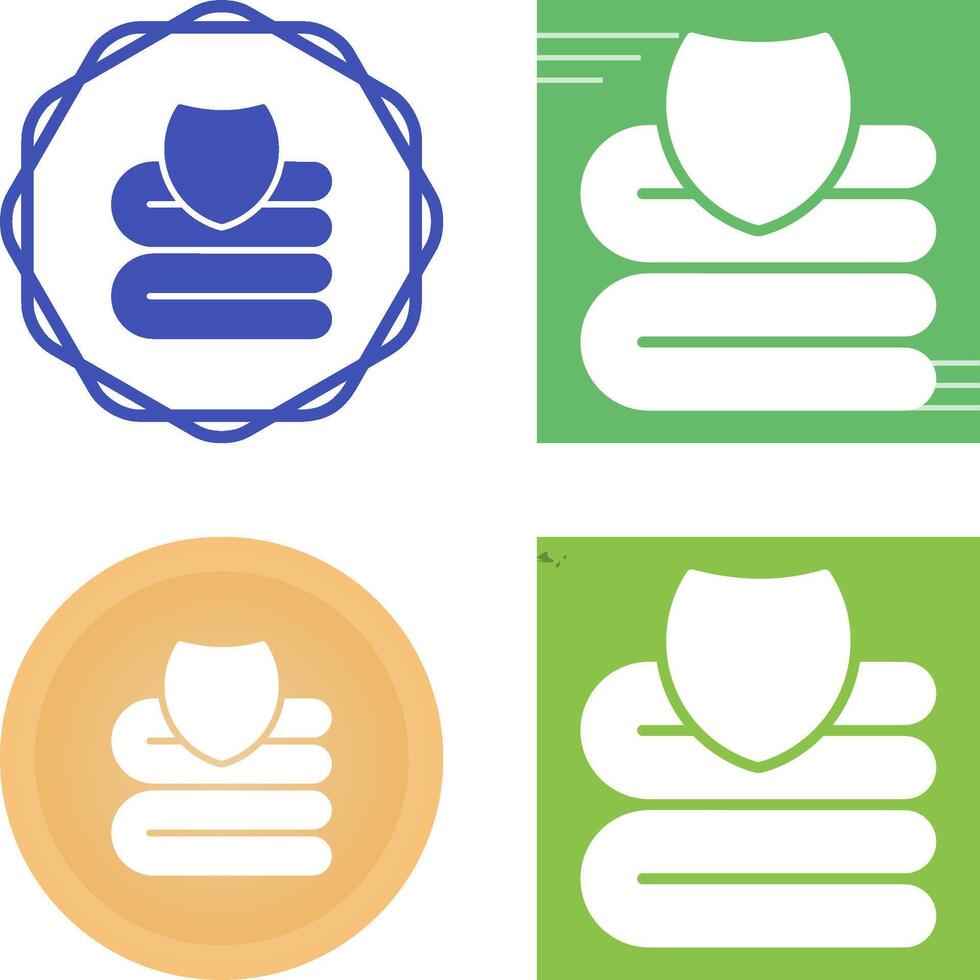 Emergency blanket Vector Icon