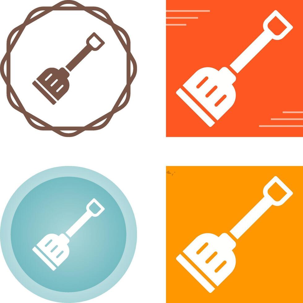 Snow shovel Vector Icon