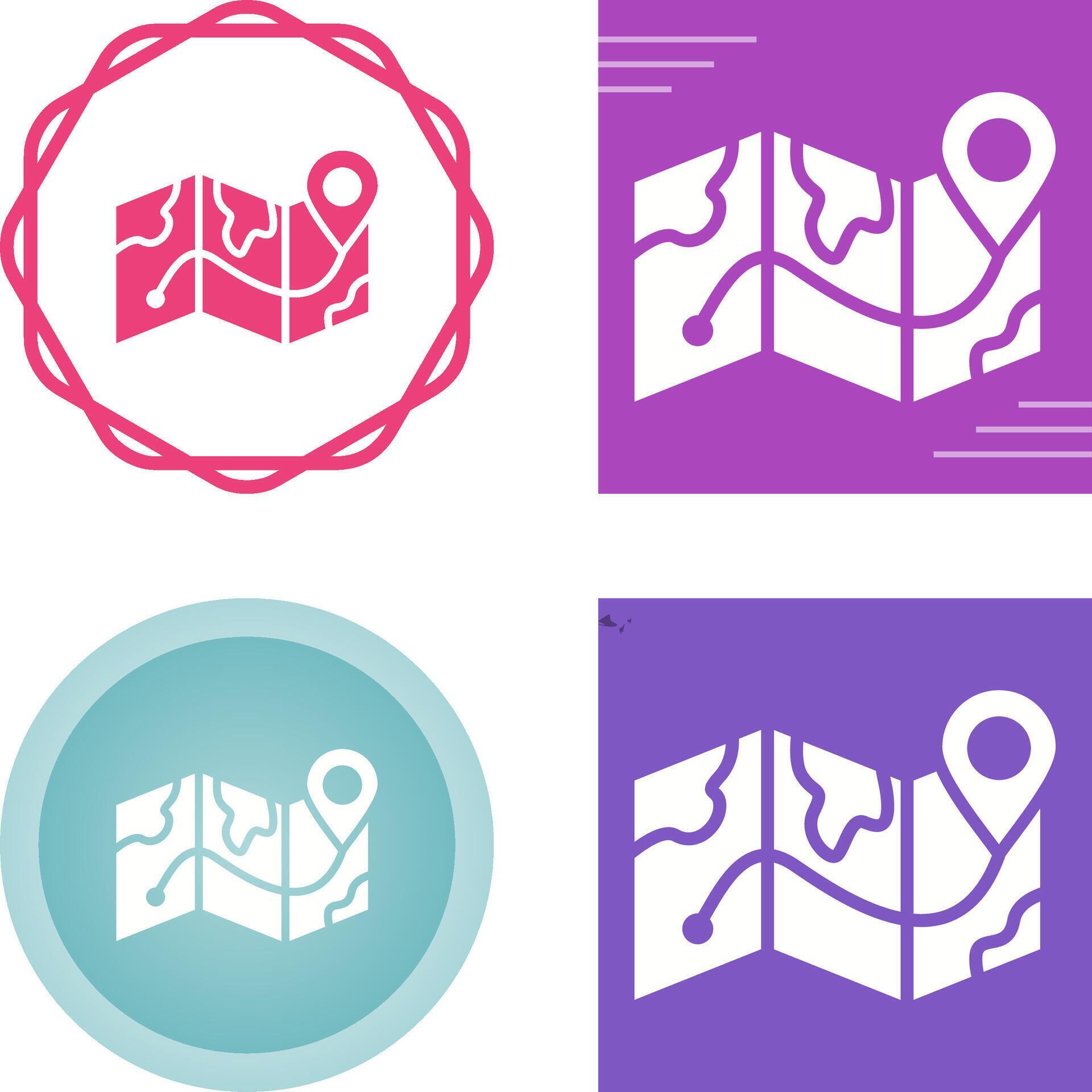 Map Vector Icon 40781045 Vector Art at Vecteezy