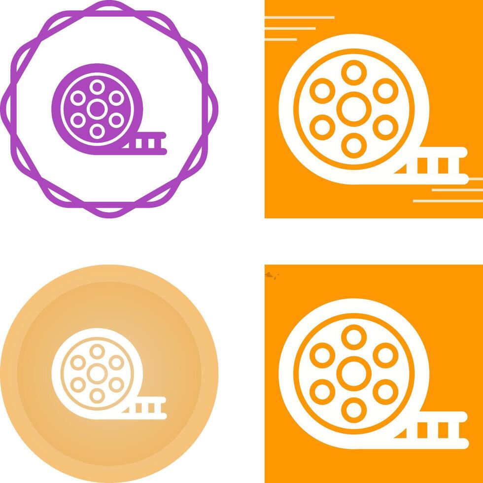 Movie Reel Vector Icon