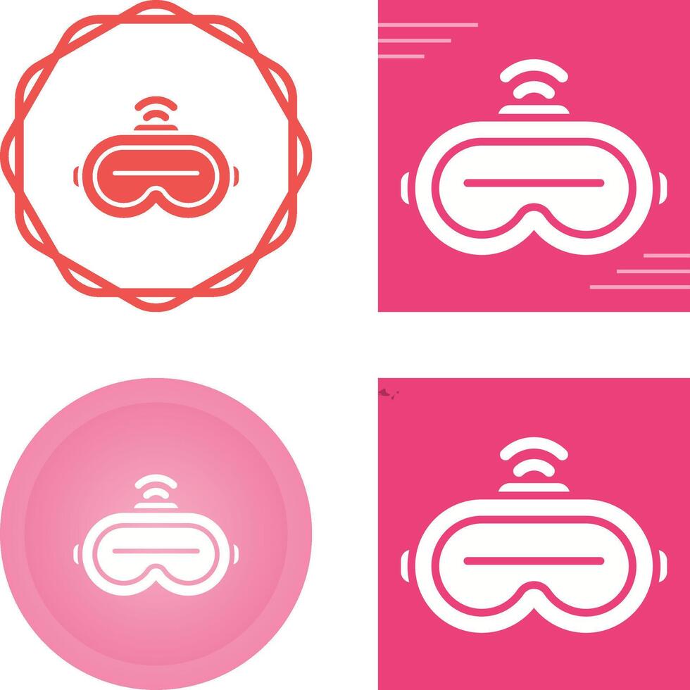 Augmented Reality Headset Vector Icon