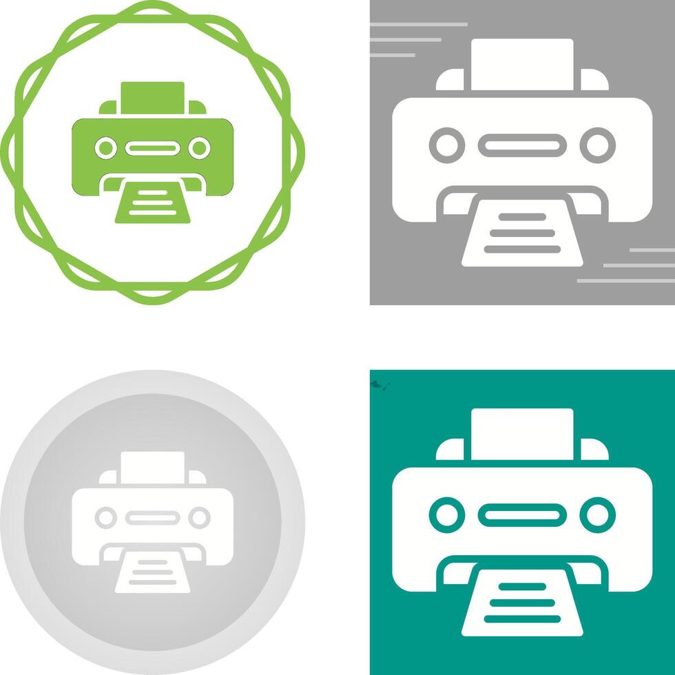 Printer Vector Icon