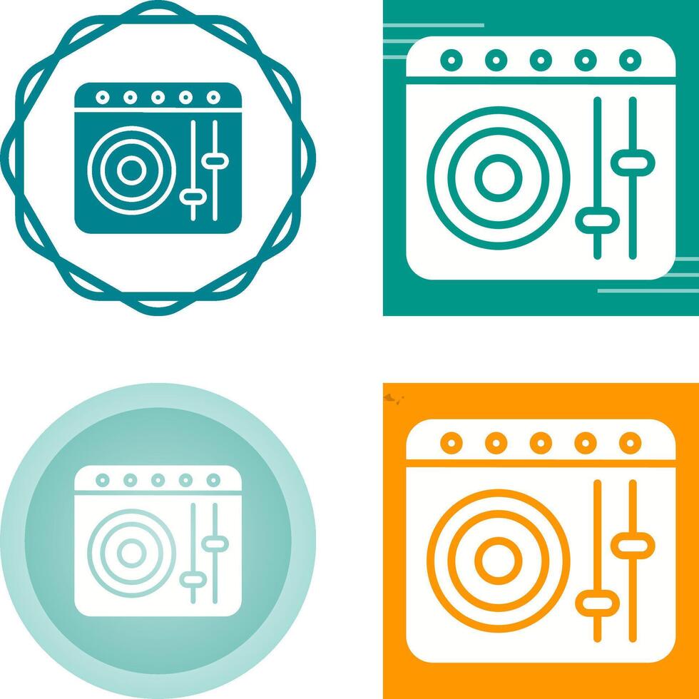 DJ Controller Vector Icon