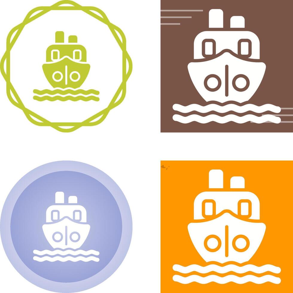 Ship Vector Icon