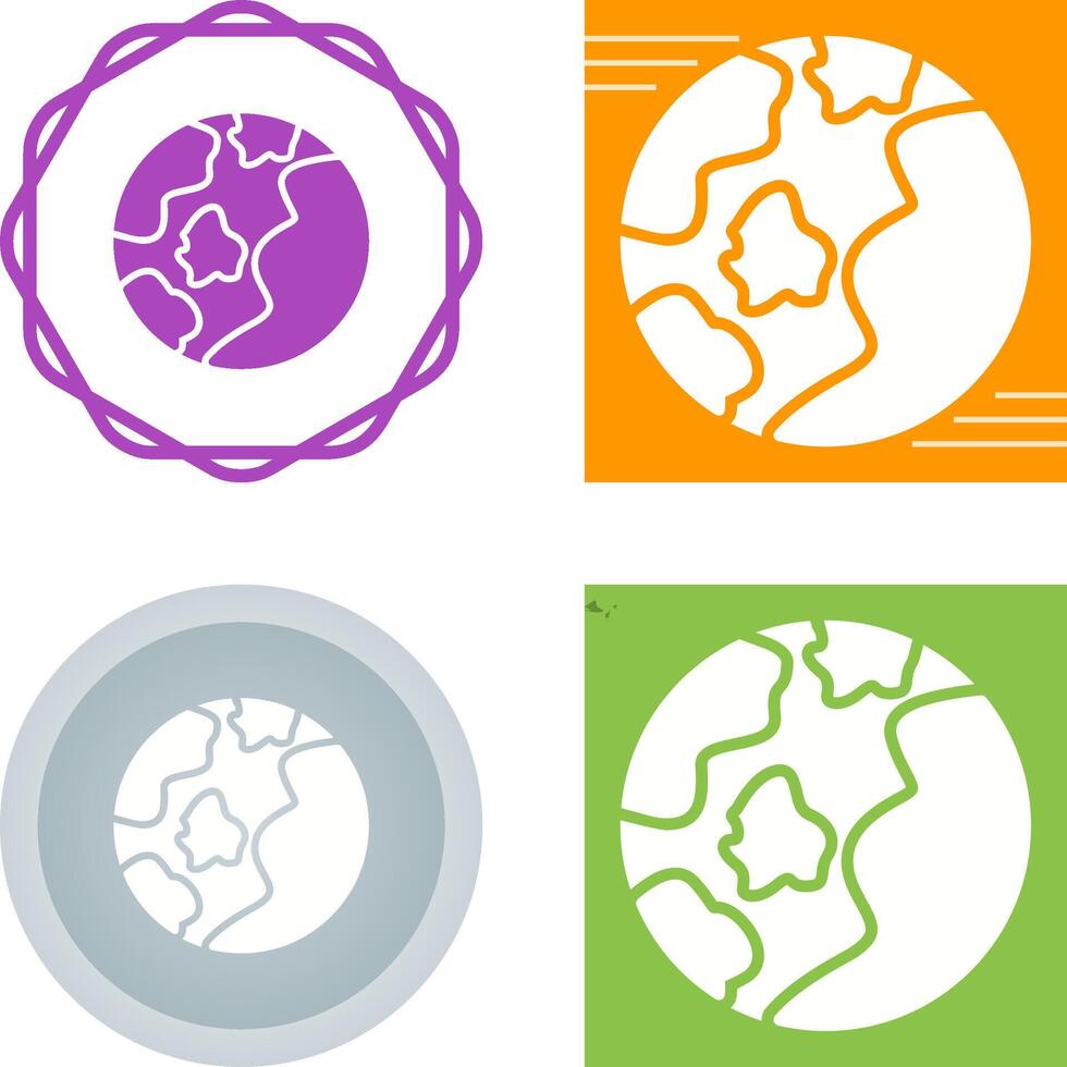 Earth Vector Icon