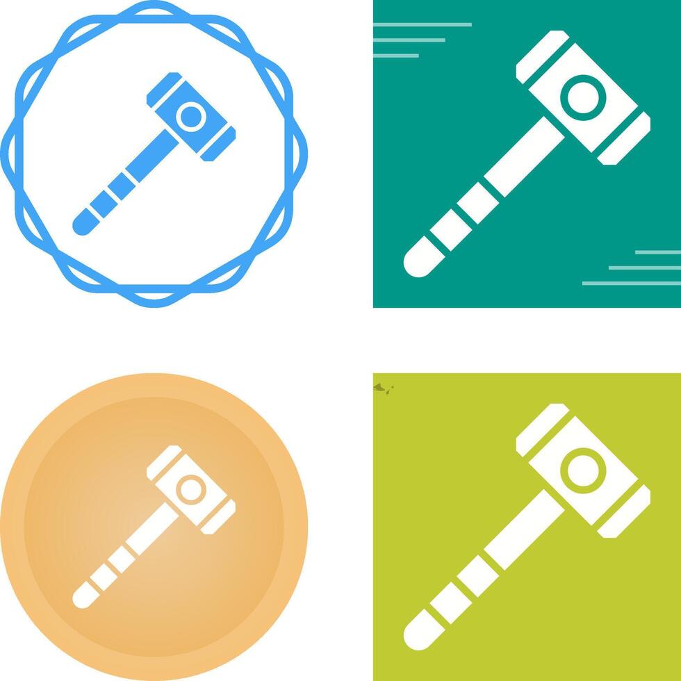 Hammer Vector Icon