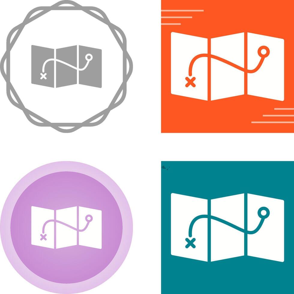 Map Vector Icon