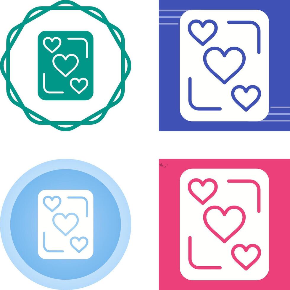 Playing card Vector Icon