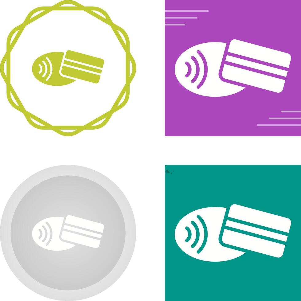 Contactless Payment Vector Icon