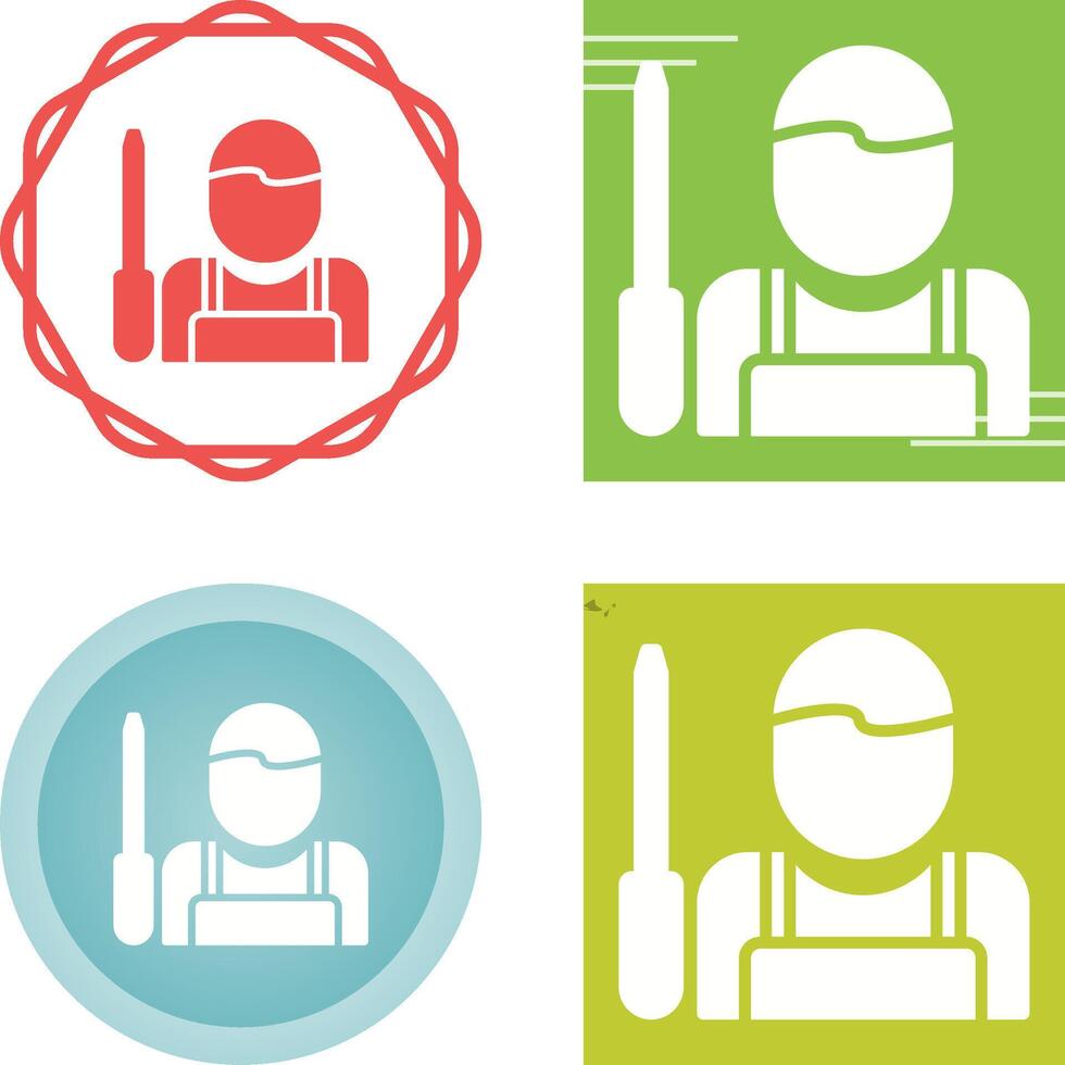 Handyman Vector Icon