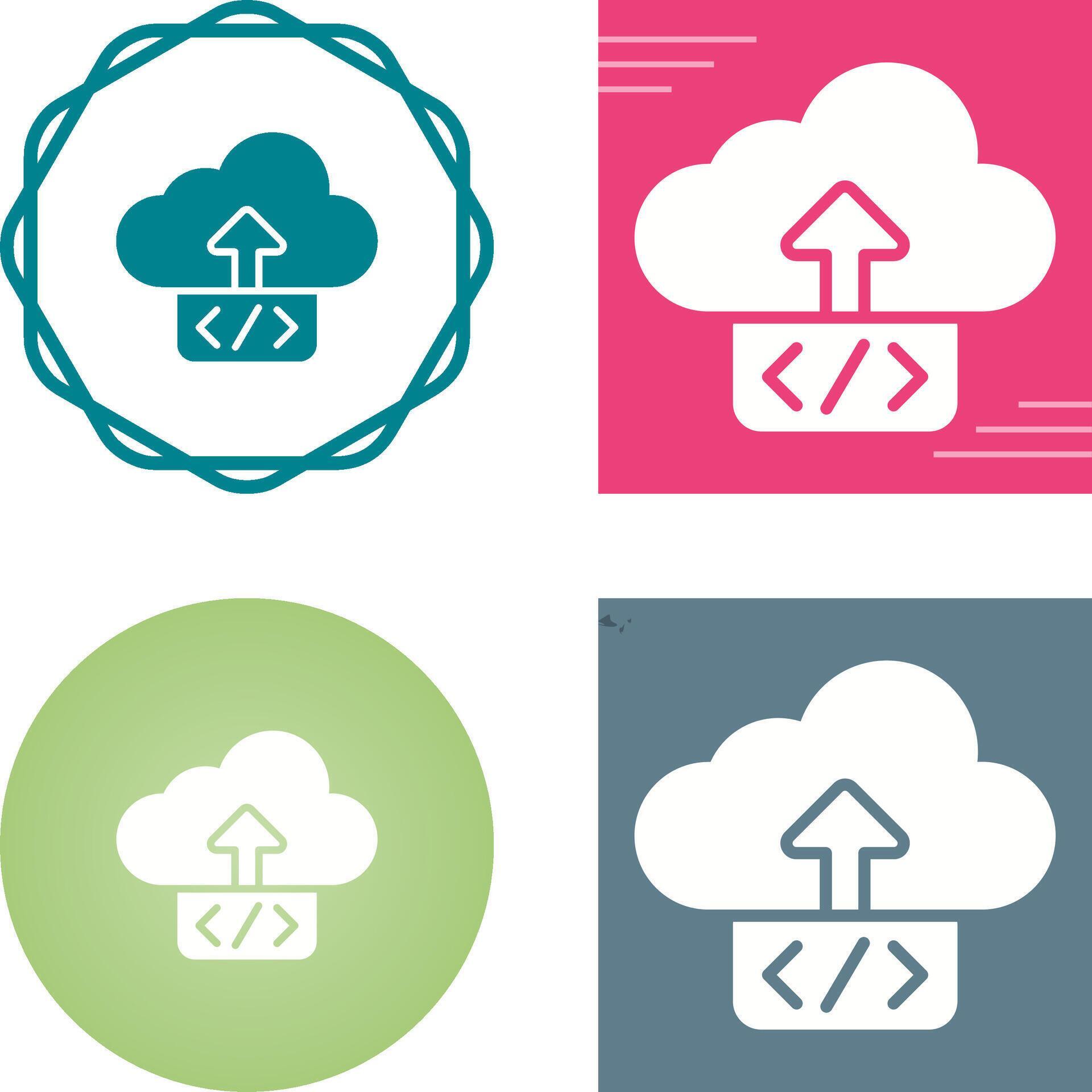 Cloud Deployment Vector Icon 40781564 Vector Art at Vecteezy