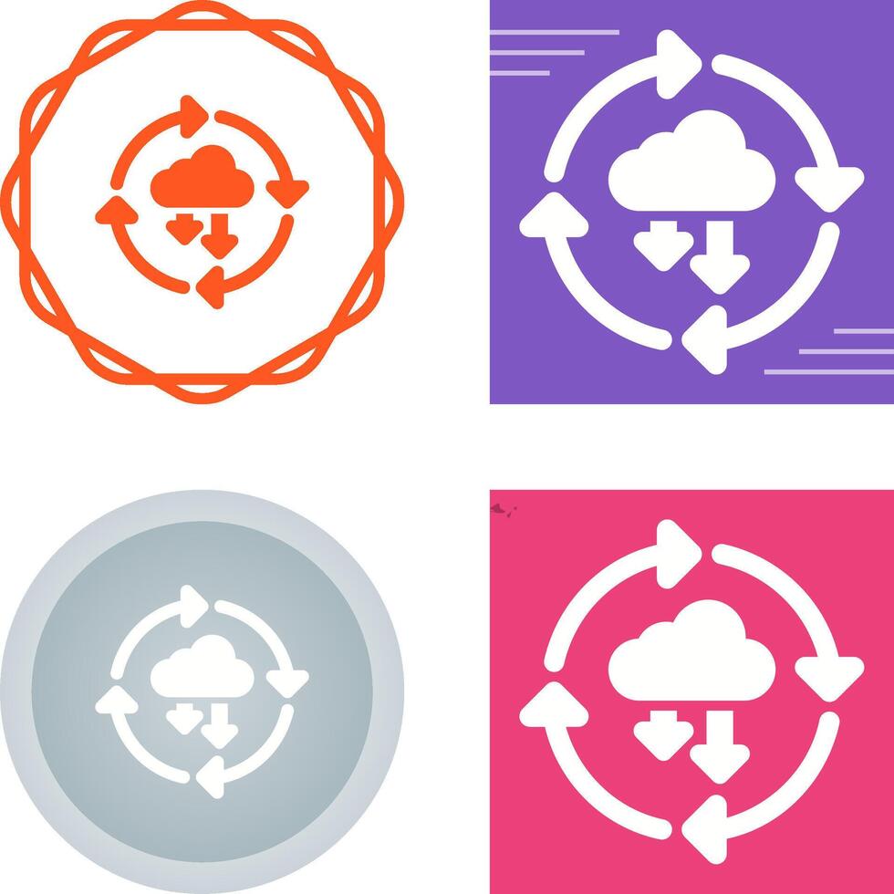Continuous Deployment Vector Icon