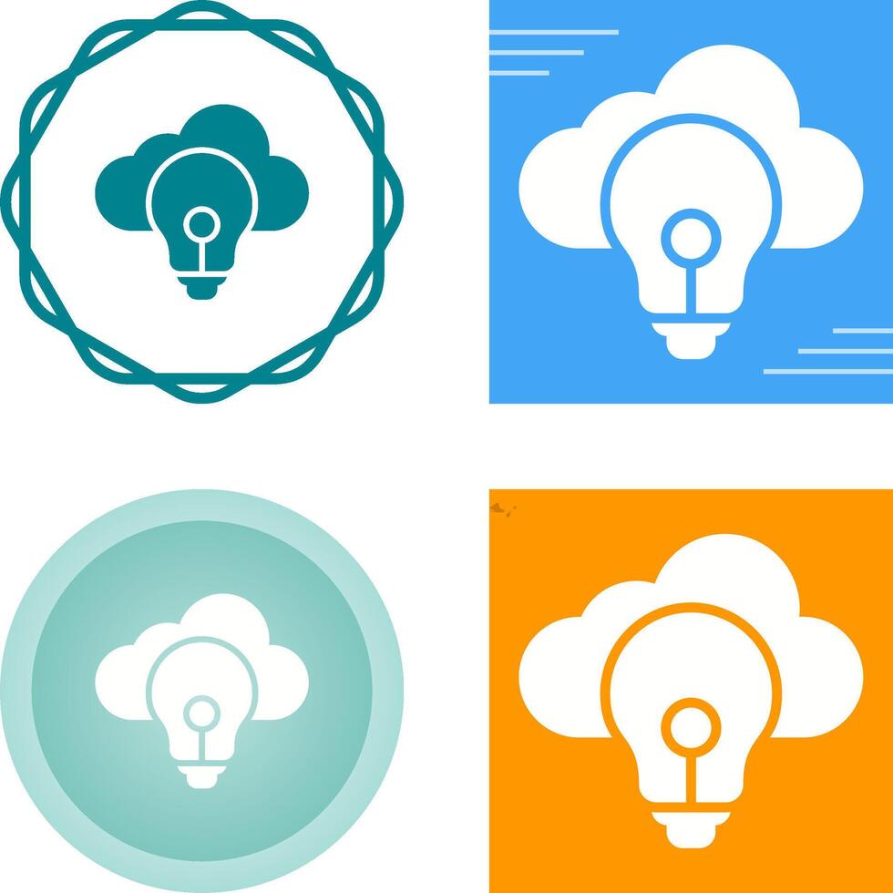 Cloud Strategy Vector Icon