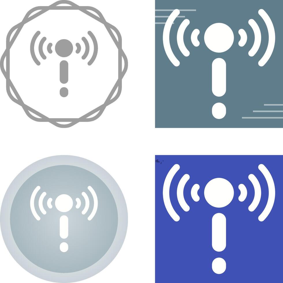 Network Troubleshooting Vector Icon