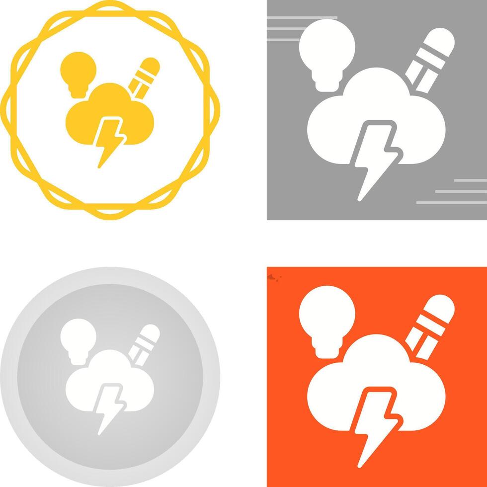 Brainstorming Vector Icon