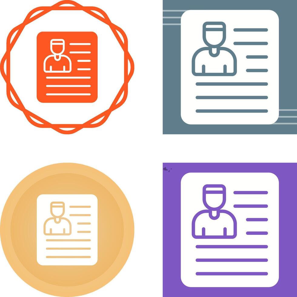 User Scenarios Vector Icon
